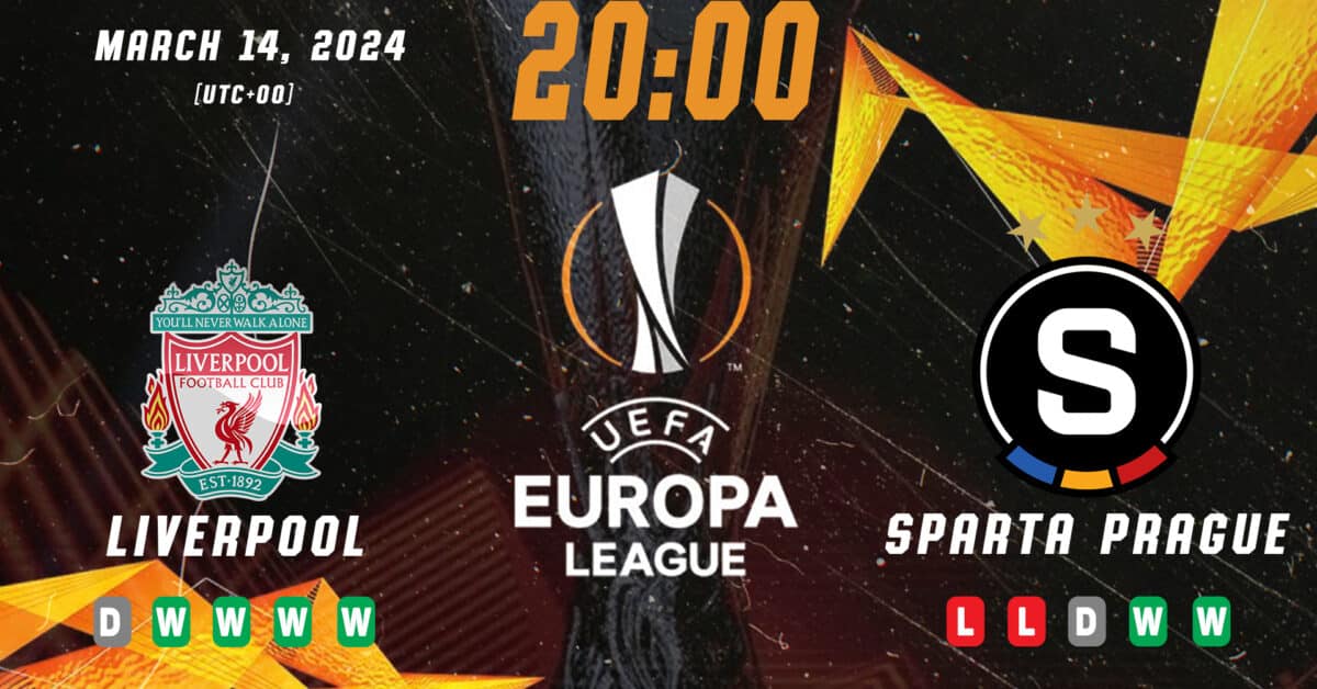 Ukázka Evropské ligy Liverpool vs Sparta Praha