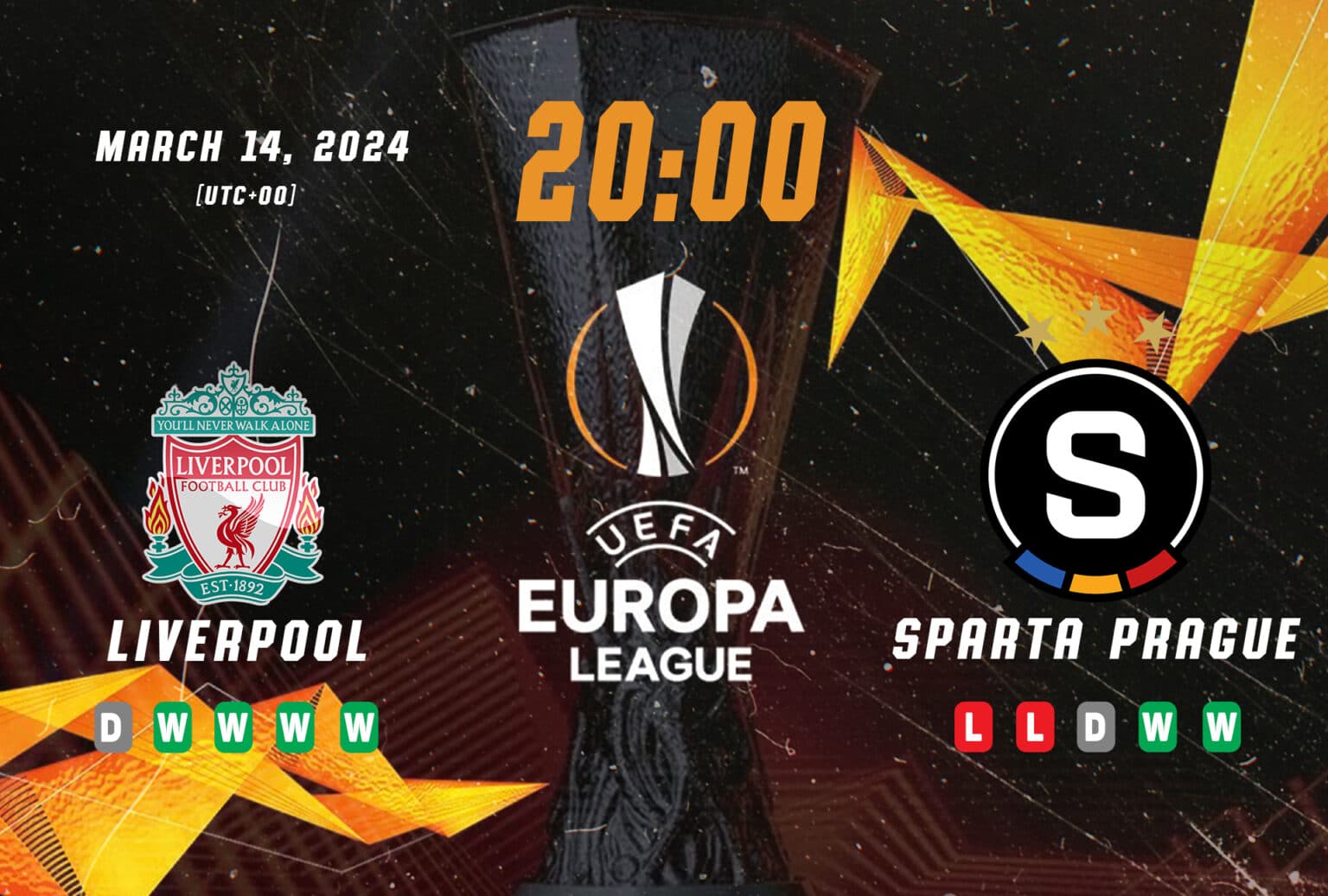 Ukázka Evropské ligy Liverpool vs Sparta Praha