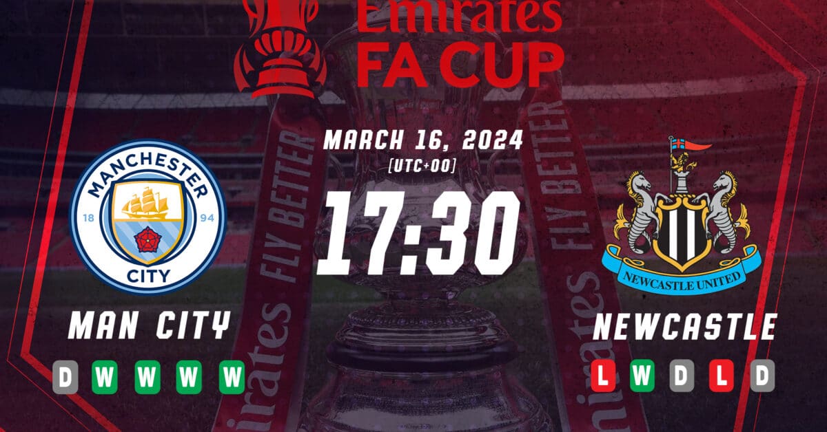 Ukázka FA Cupu Manchester City vs Newcastle