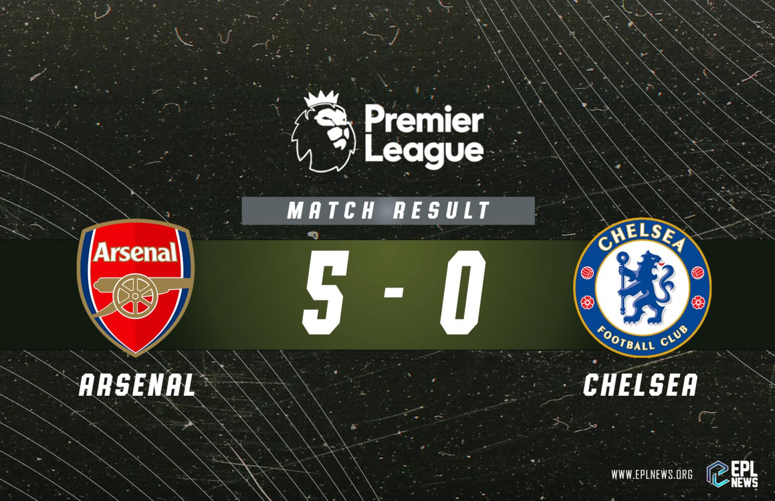 Zpráva Arsenal vs Chelsea