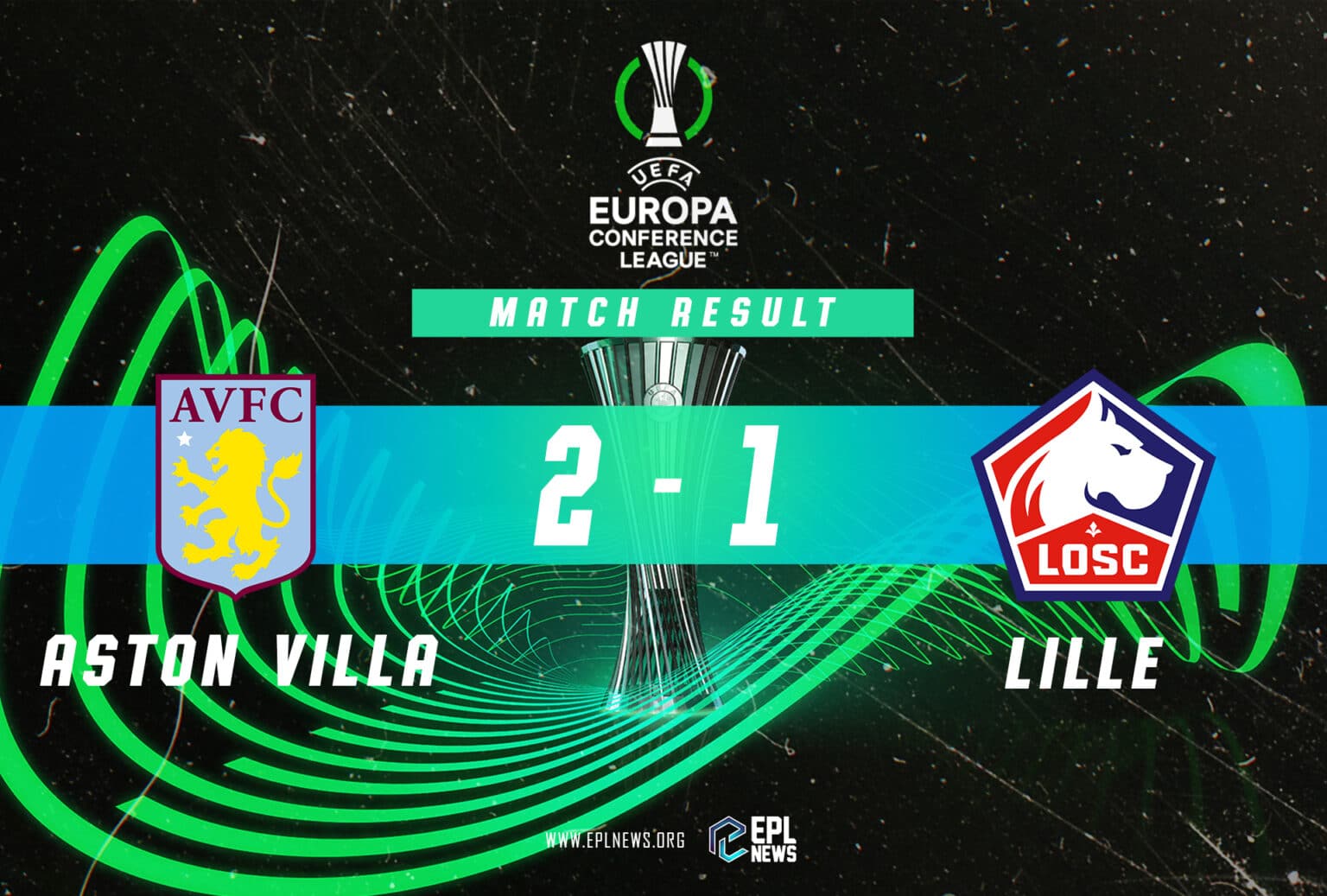 Zpráva Aston Villa vs Lille