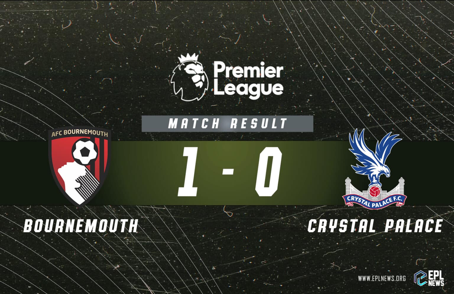 Bournemouth vs Crystal Palace 1-0 Report_ Cherries prakticky zajistil bezpečnost