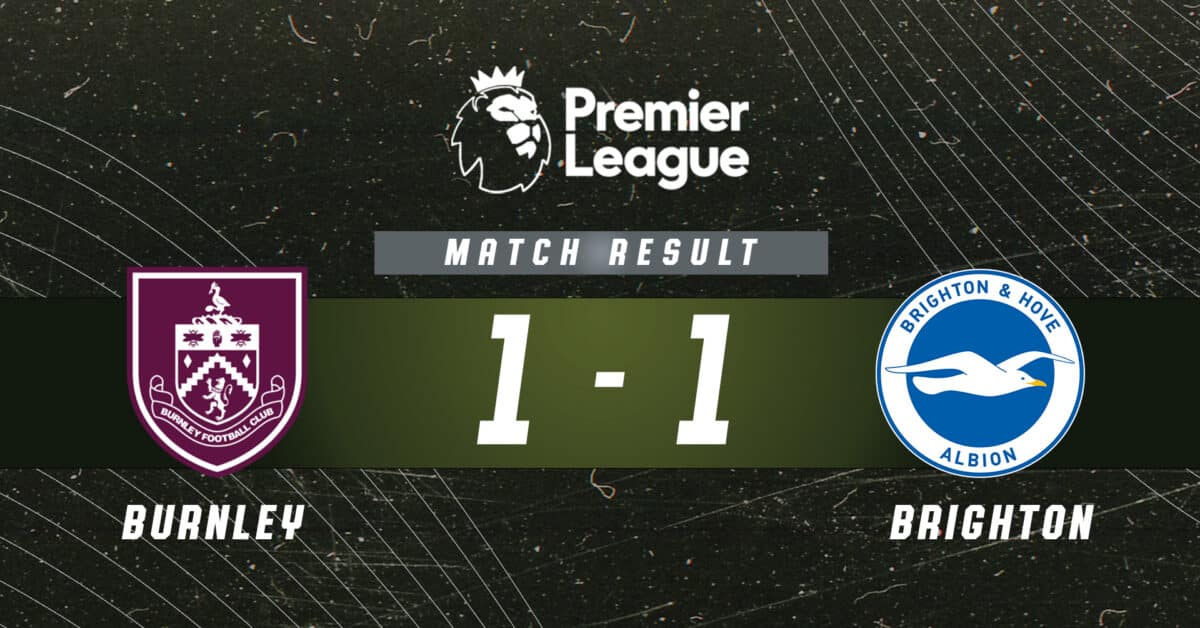 Zpráva Burnley vs Brighton