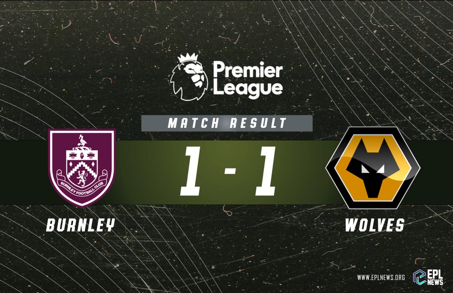 Burnley vs Wolves 1-1 Report_ Burnley neporaženo ve čtyřech