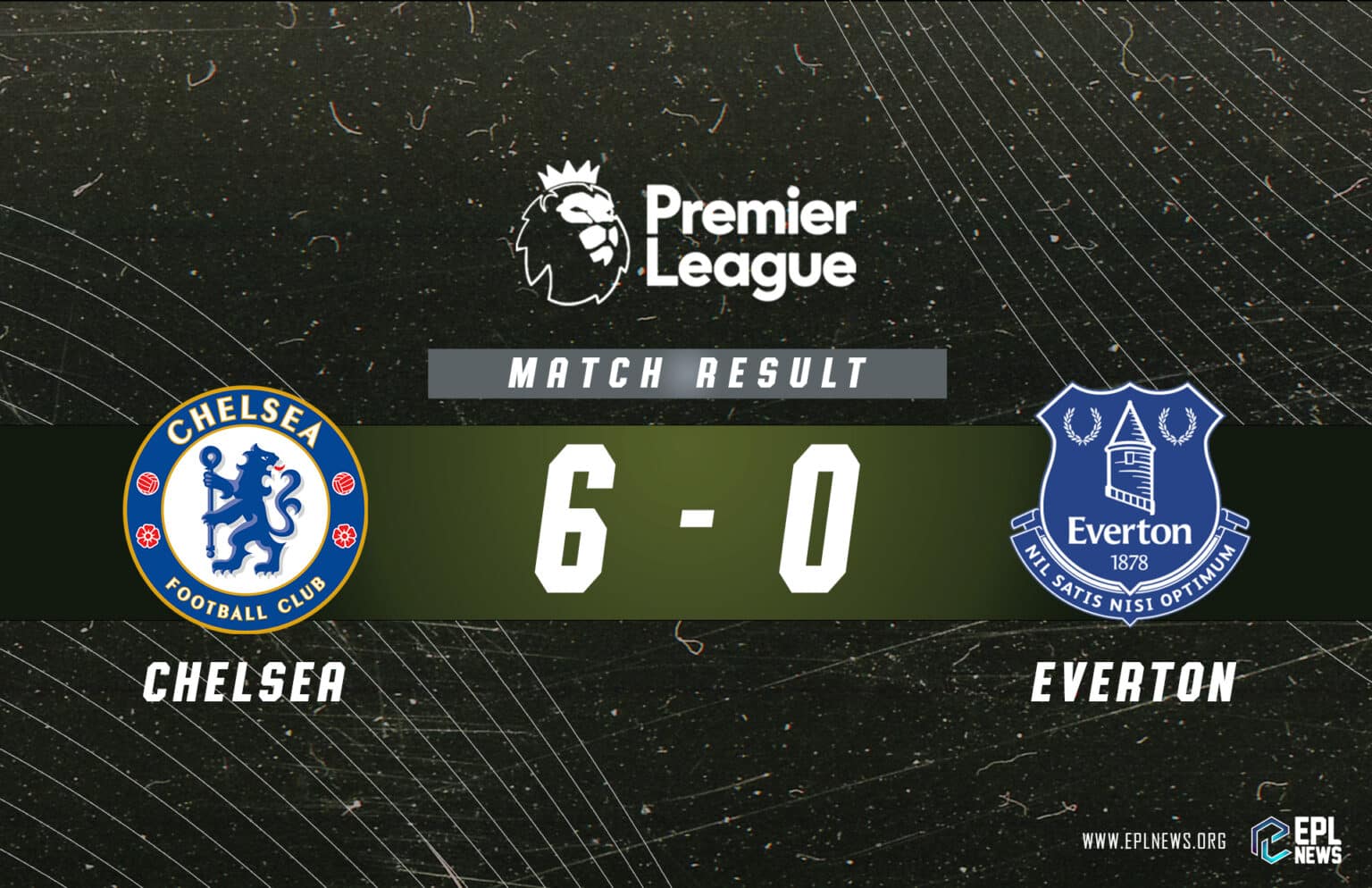 Zpráva Chelsea vs Everton