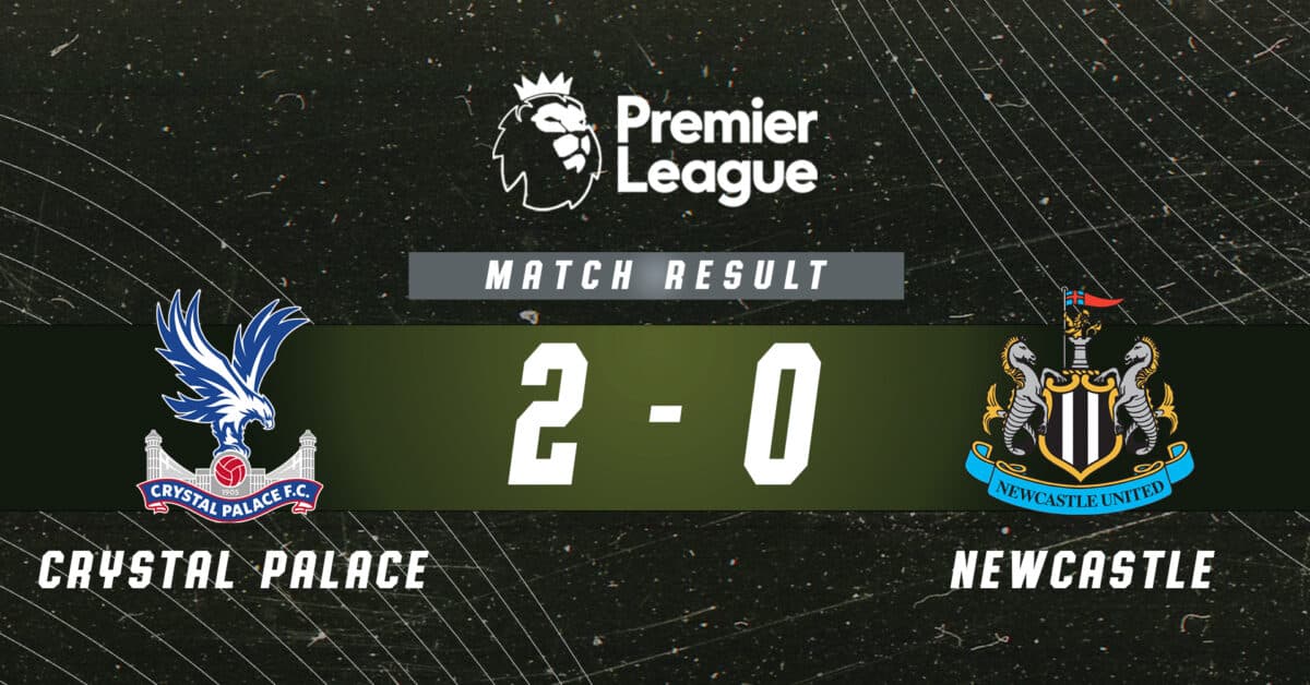 Zpráva Crystal Palace vs Newcastle