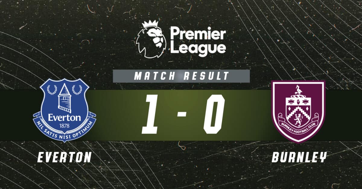 Zpráva Everton vs Burnley