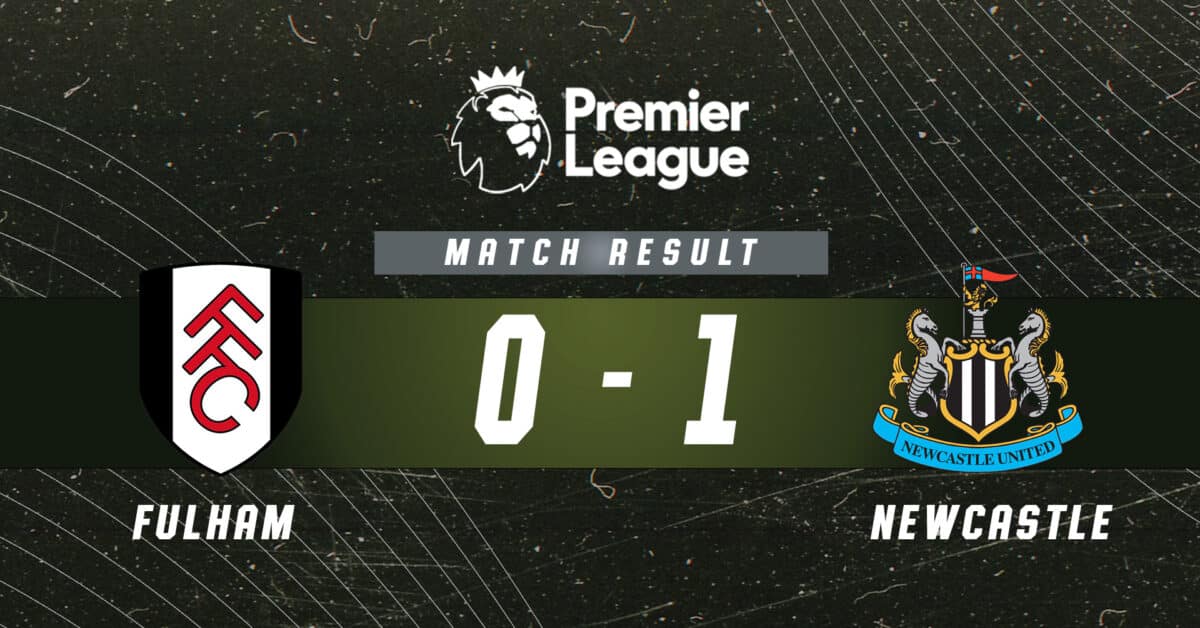 Zpráva Fulham vs Newcastle