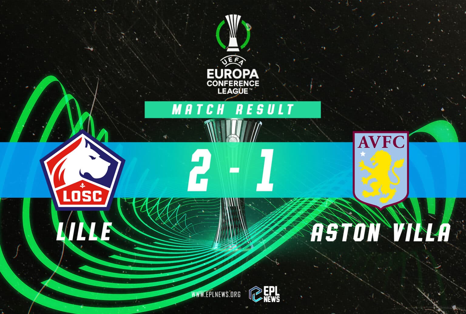 Zpráva Lille vs Aston Villa