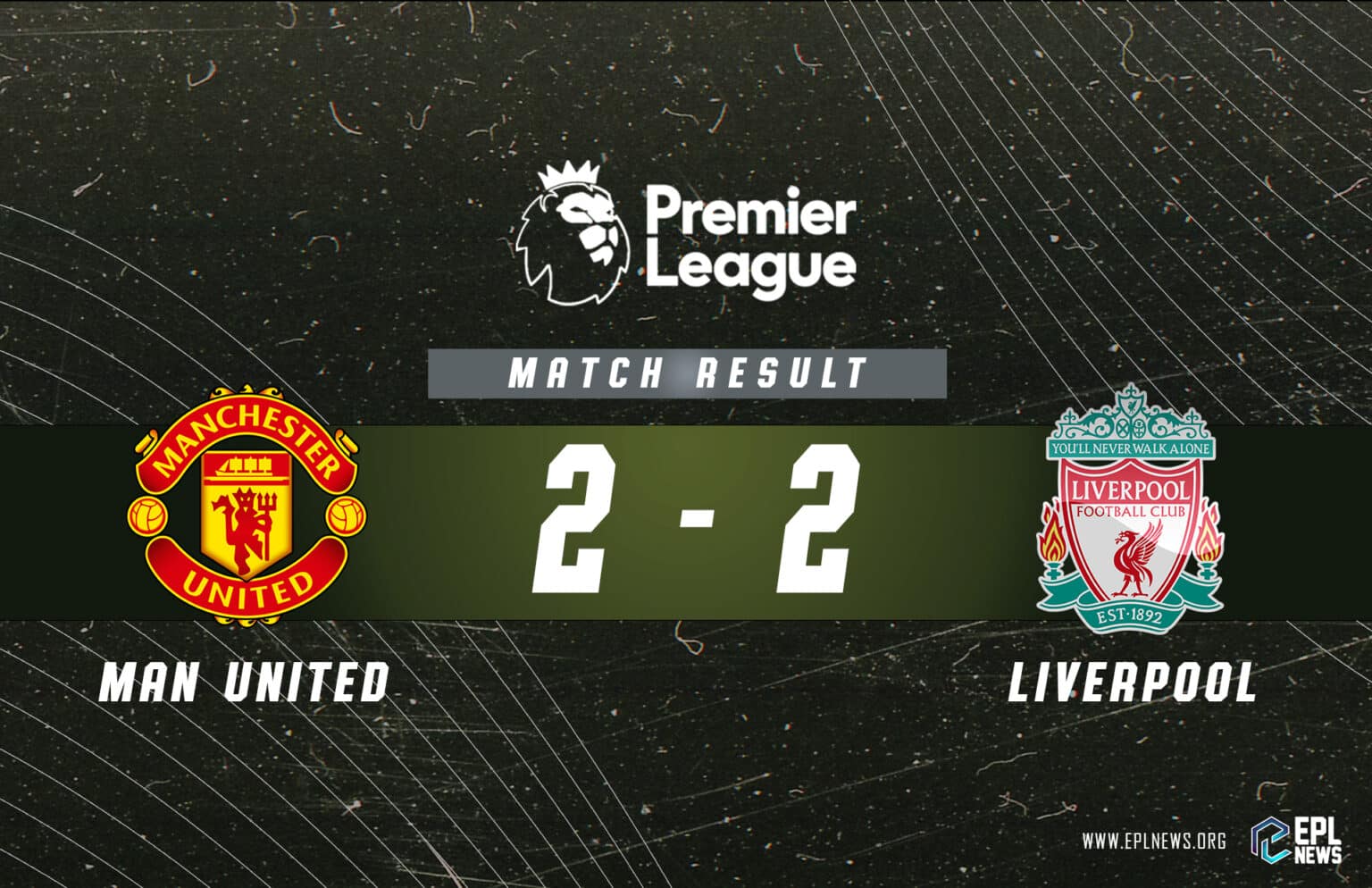Zpráva Manchester United vs Liverpool