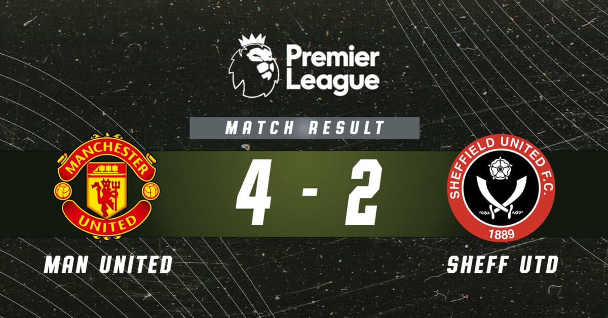 Zpráva Manchester United vs Sheffield