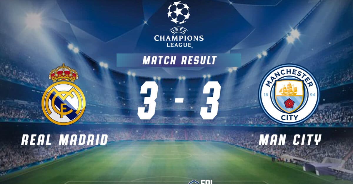 Zpráva Real Madrid vs Manchester City