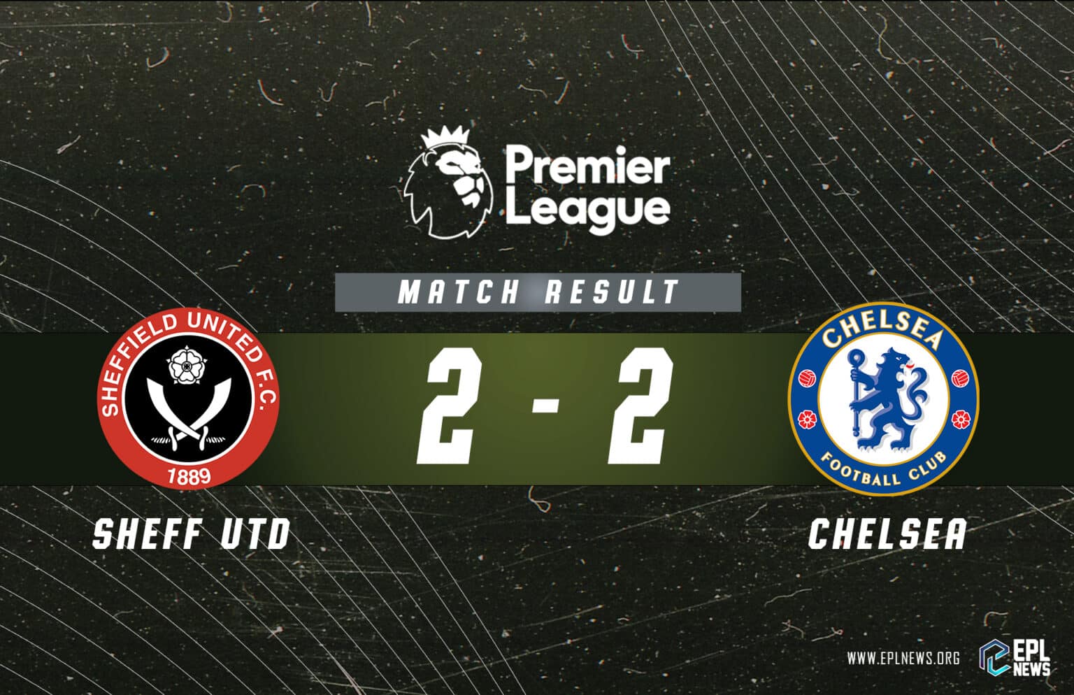 Zpráva Sheffield United vs Chelsea
