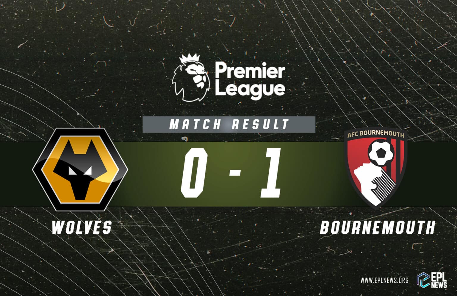 Zpráva Wolves vs Bournemouth