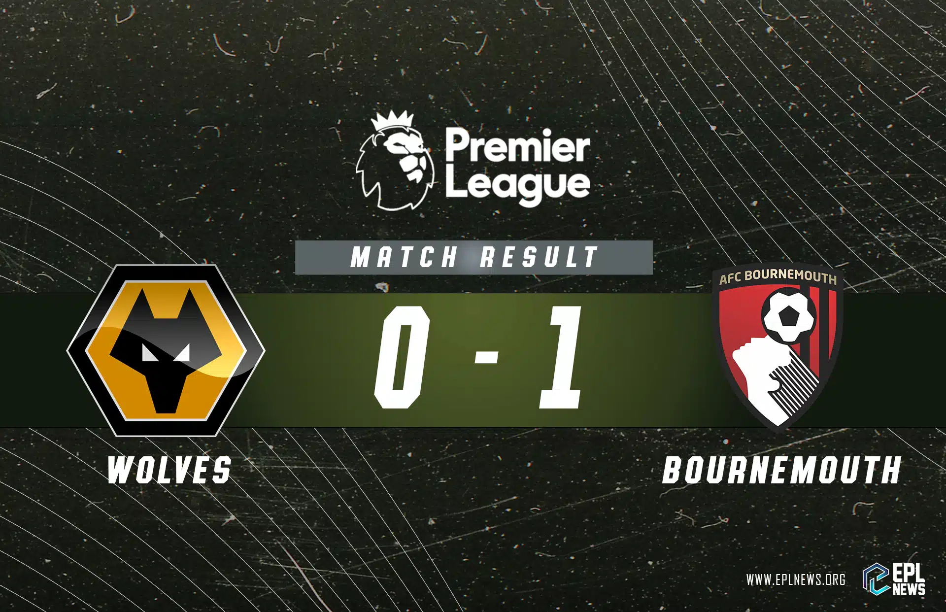 Zpráva Wolves vs Bournemouth