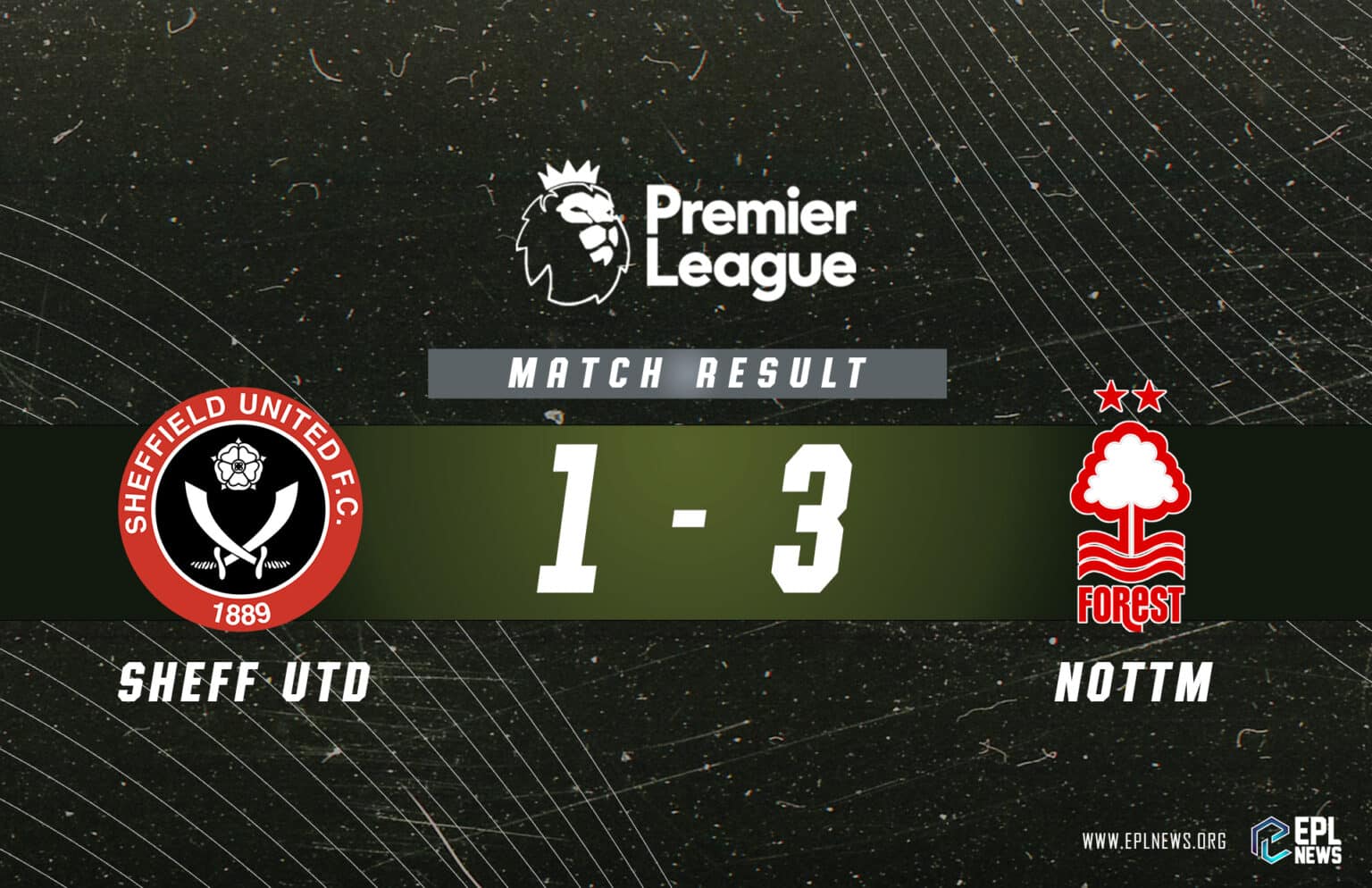 Zpráva Sheffield United vs Nottingham Forest