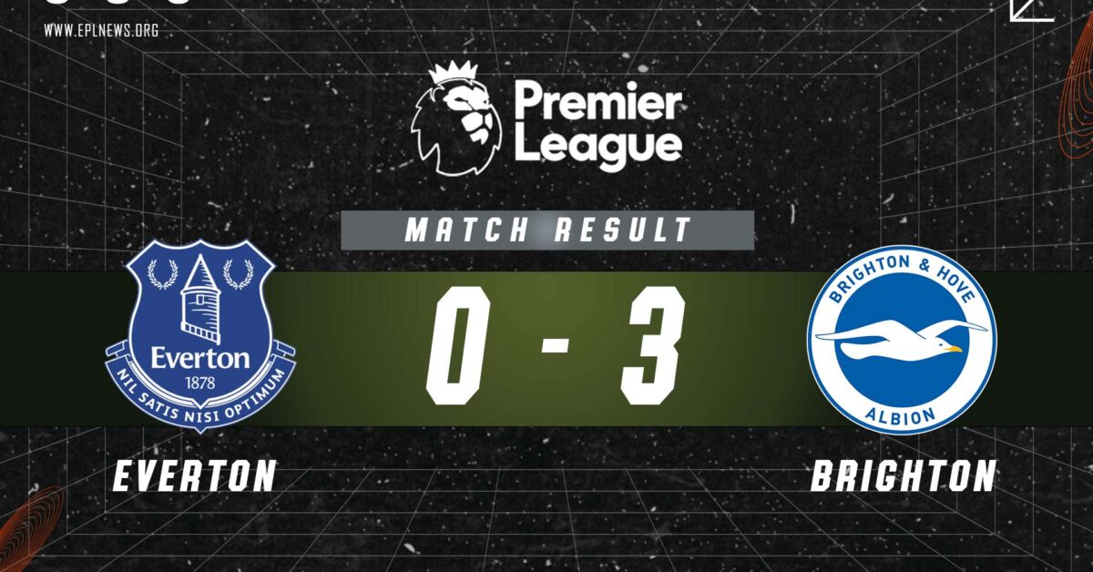 Zpráva Everton vs Brighton