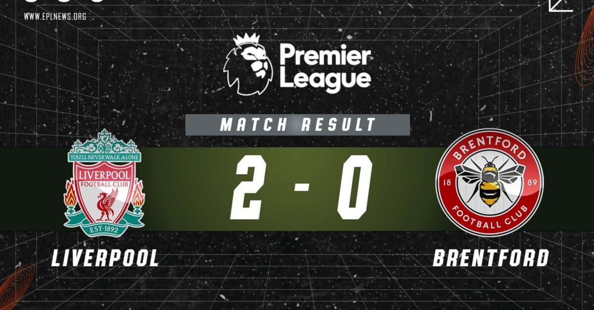 Zpráva Liverpool vs Brentford