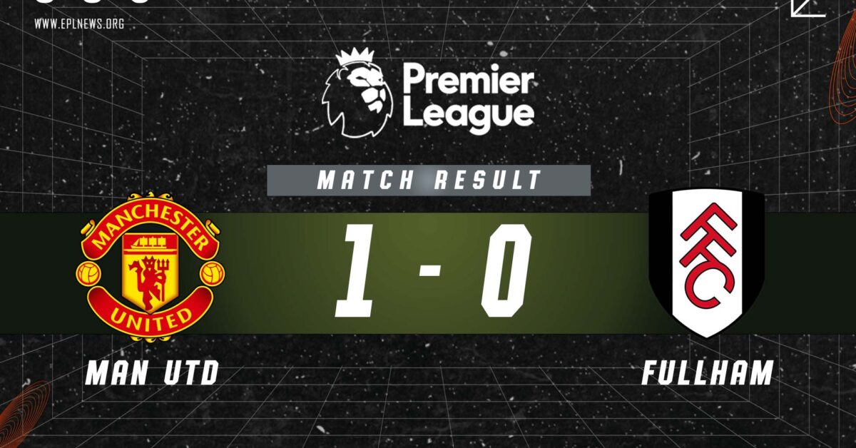 Zpráva Manchester United vs Fulham