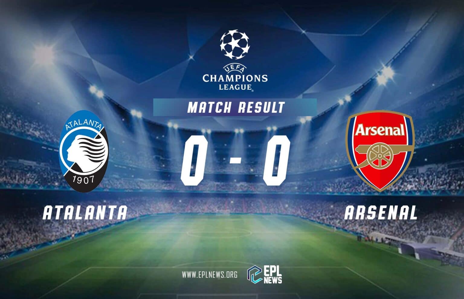 Zpráva Atalanta vs Arsenal