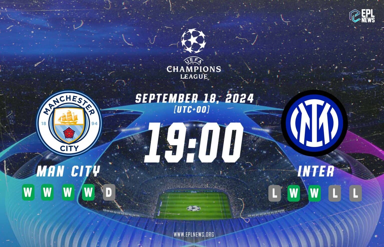 Ukázka Manchester City vs Inter Milán