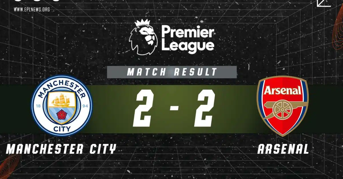 Zpráva Manchester City vs Arsenal