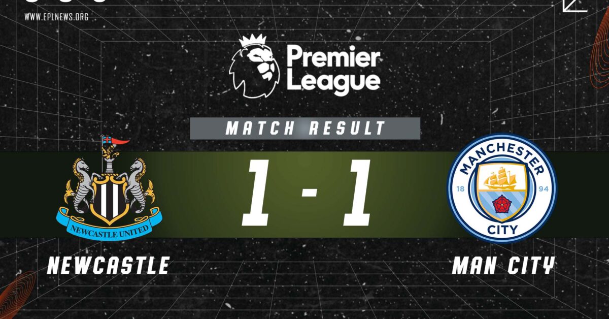 Zpráva Newcastle vs Manchester City