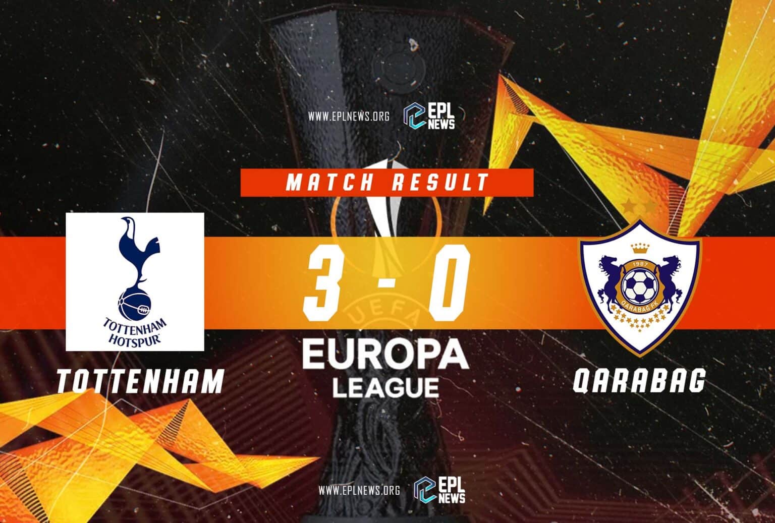 Tottenham vs Qarabag 3-0