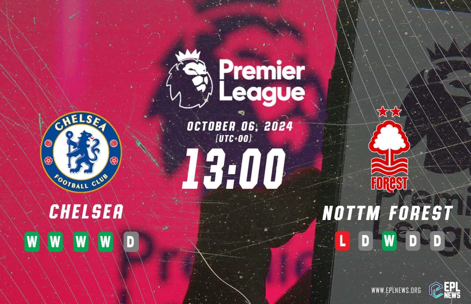 Ukázka Chelsea vs Nottingham Forest