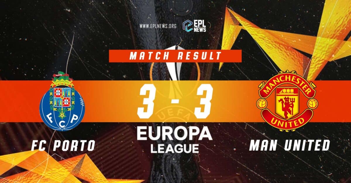 Zpráva Porto vs Manchester United 3-3